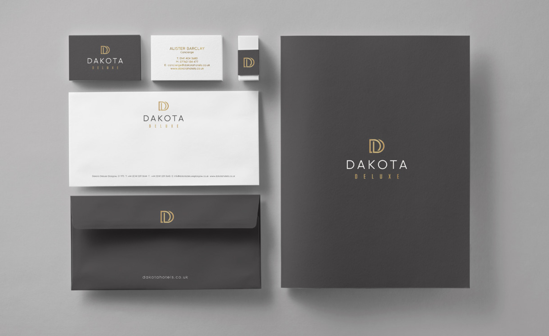 Dakota Hotels Print Collateral