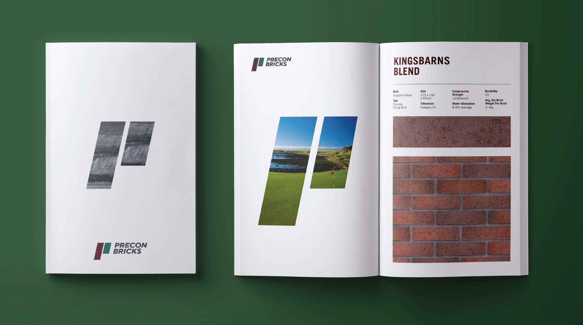 Precon Bricks Brochure Design