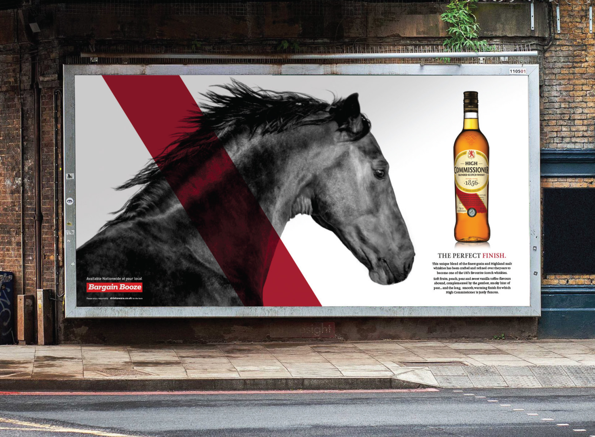High Commissioner Whisky Bill Board Advertising