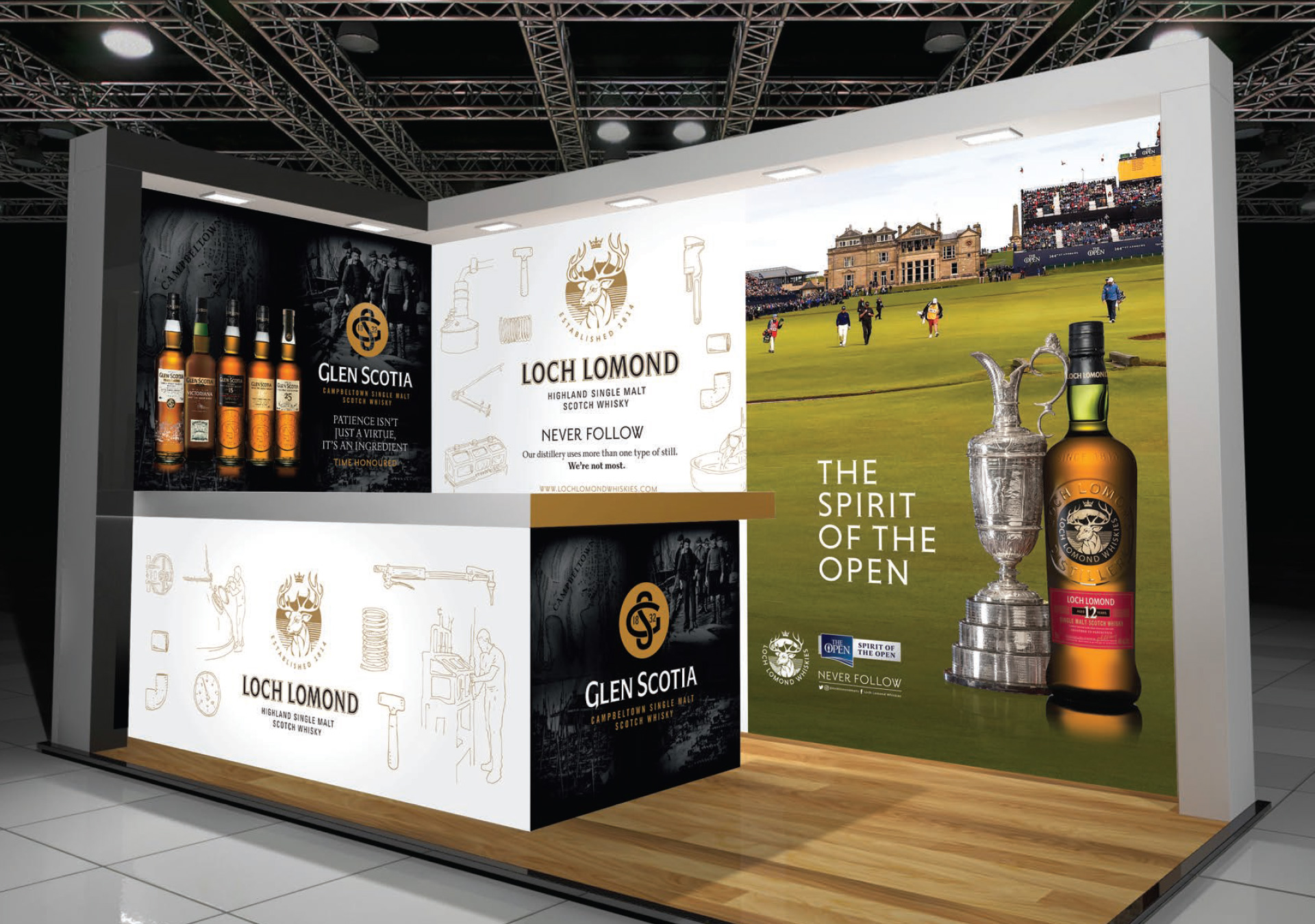 Loch Lomond Group Exhibition Stand Design