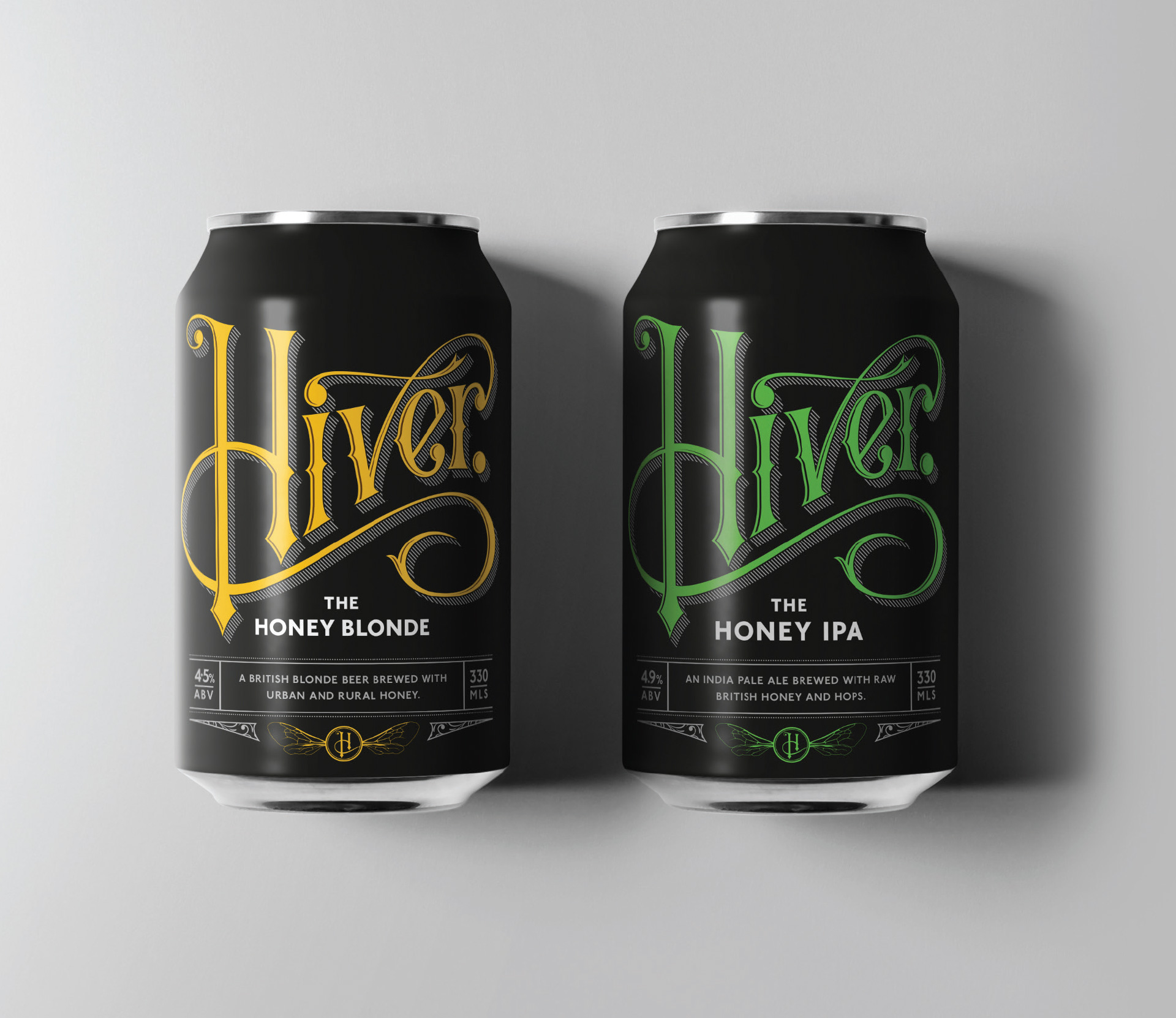 Hiver Beers Packaging Beer Can Design