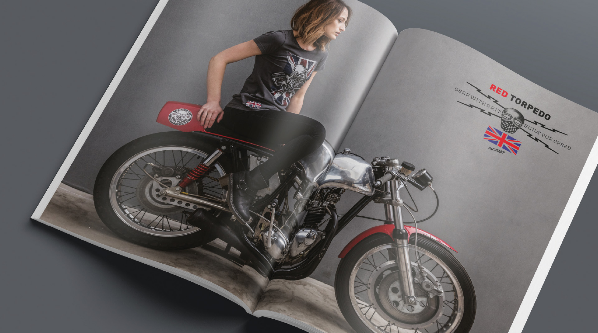 Red Torpedo Brochure Design & Photography