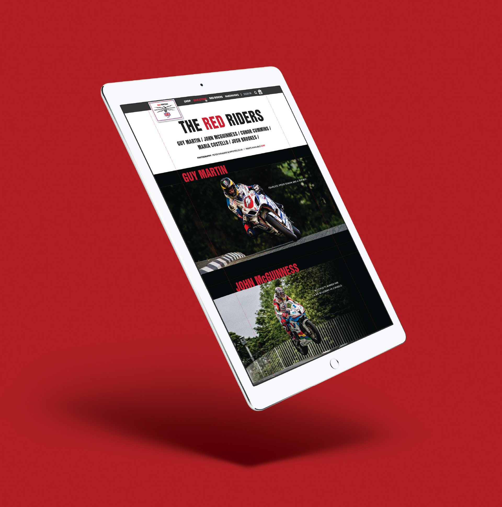 Red Torpedo Website Design