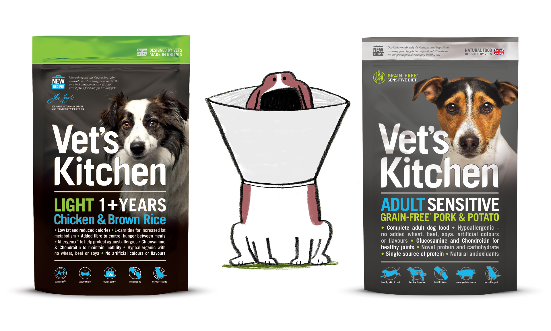 Vet's Kitchen Packaging Design